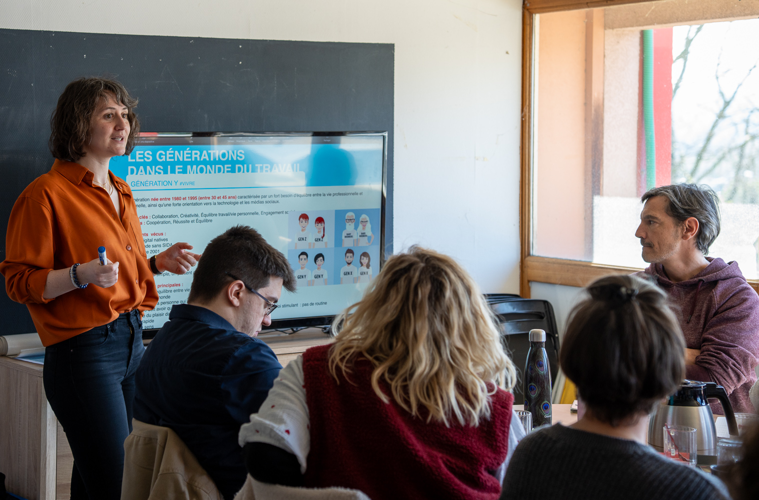 formation en entreprise sur l'intergénération