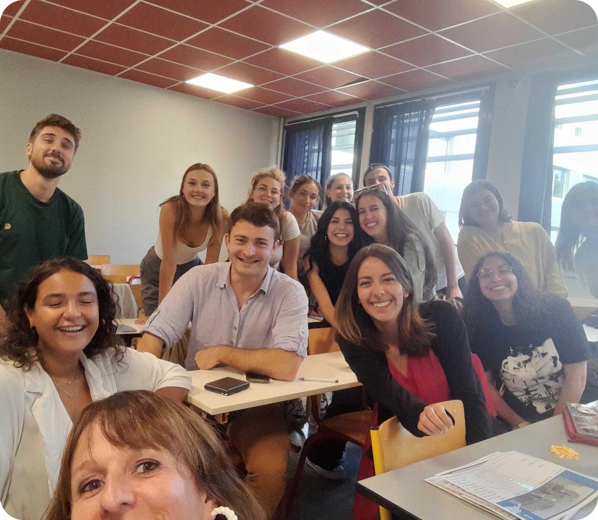 Formation DISC groupe selfie